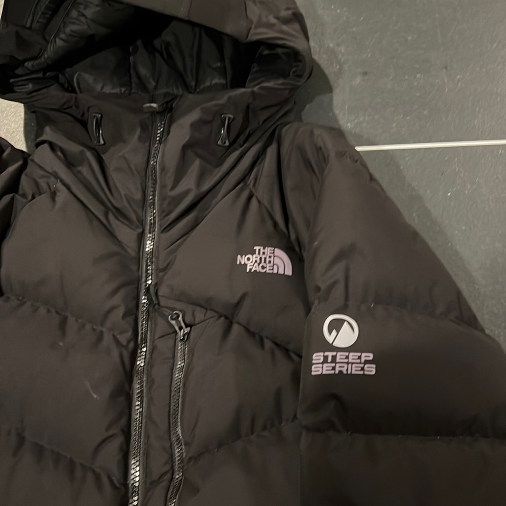 North face steel series puffer